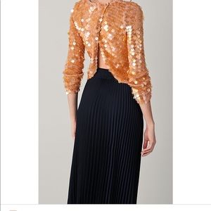 Rebecca Taylor Paulette Cross Back Sweater S.XS